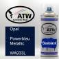 Preview: Opel, Powerblau Metallic, WA933L: 400ml Sprühdose, von ATW Autoteile West.